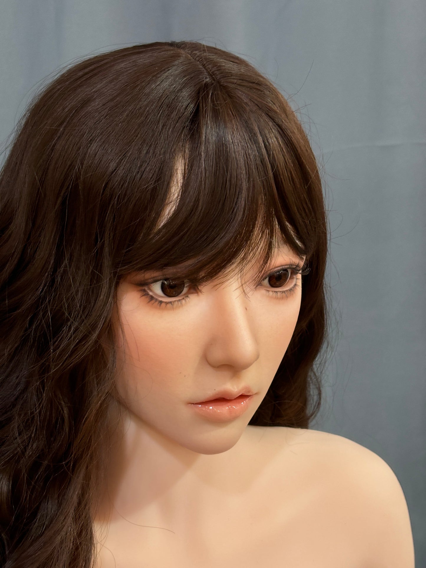 US In Stock - 159cm/5ft3 E-Cup Silicone Head Sex Doll SG6 - Yuri Natural