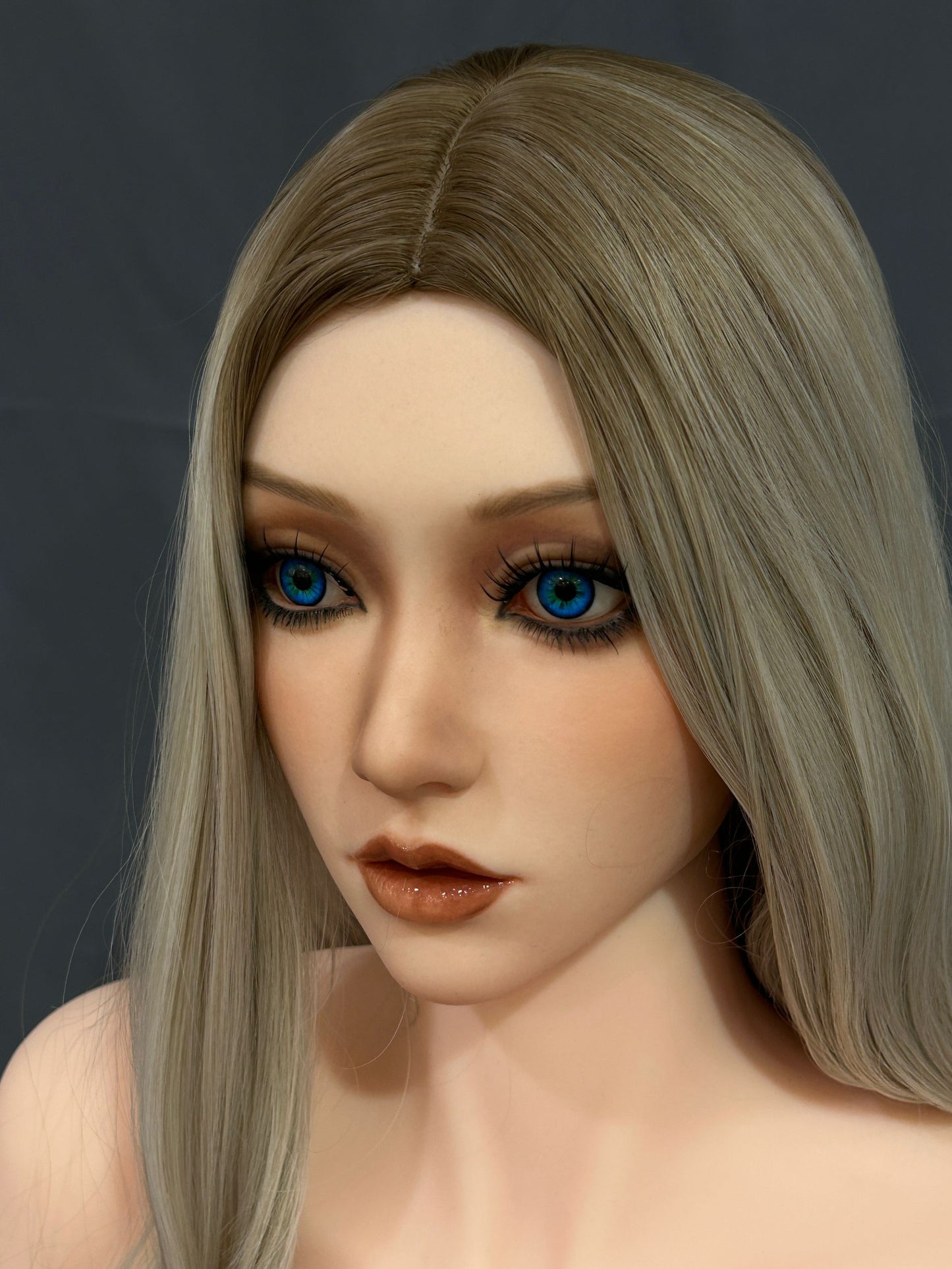 EU In Stock - 164cm/5ft5 H-Cup Silicone Head Chinese Sex Doll SG6 - Yuri  Natural