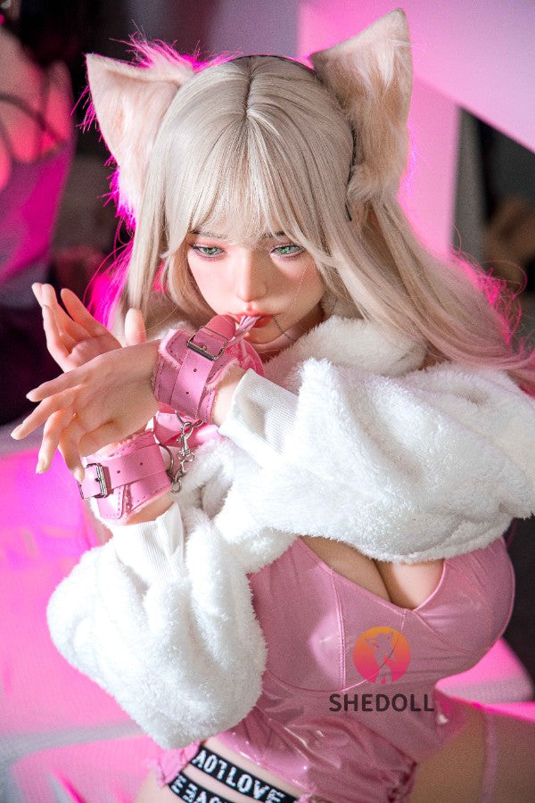 163cm/5ft4 H-cup Silicone Head Cosplay Sex Doll -  Guxiaoyu