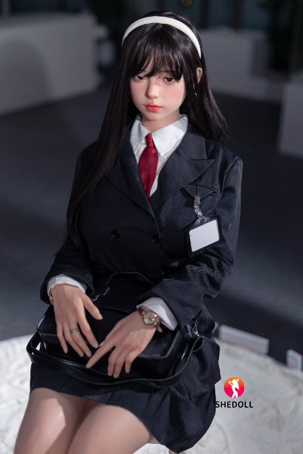 165cm/5ft5 E-cup Silicone Head Cosplay Sex Doll - Guxiaoyu