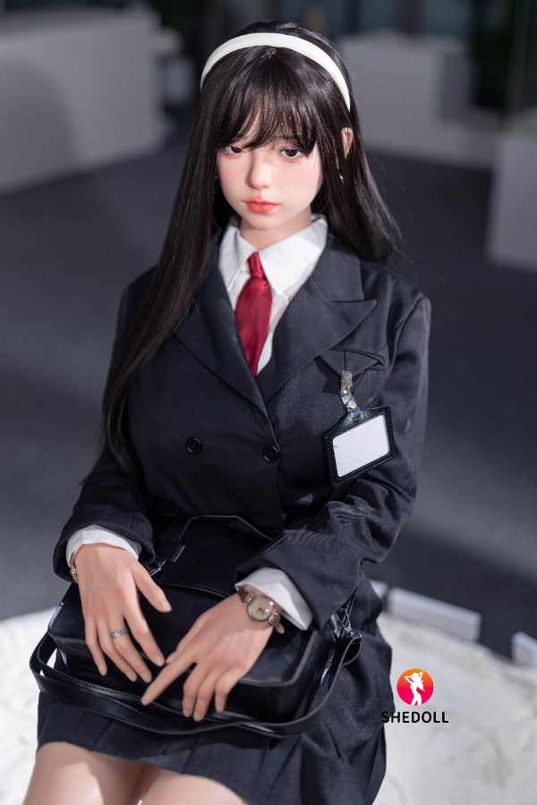 165cm/5ft5 E-cup Silicone Head Cosplay Sex Doll - Guxiaoyu