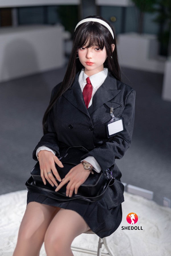 165cm/5ft5 E-cup Silicone Head Cosplay Sex Doll - Guxiaoyu