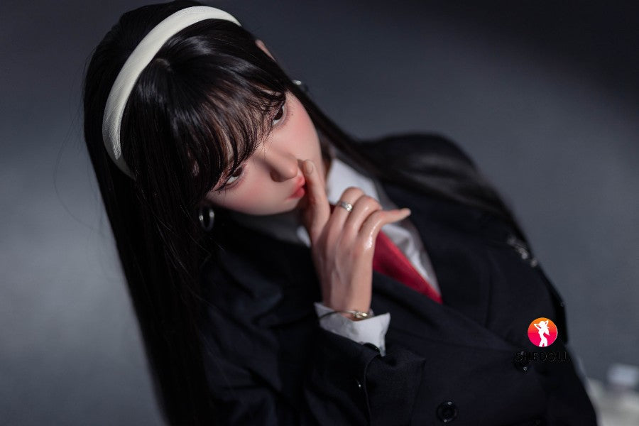 165cm/5ft5 E-cup Silicone Head Cosplay Sex Doll - Guxiaoyu