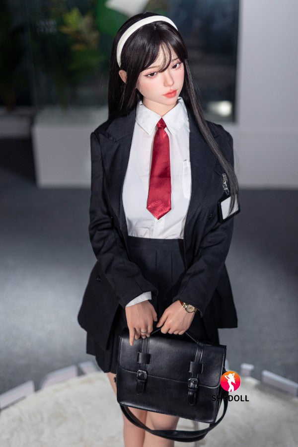 165cm/5ft5 E-cup Silicone Head Cosplay Sex Doll - Guxiaoyu