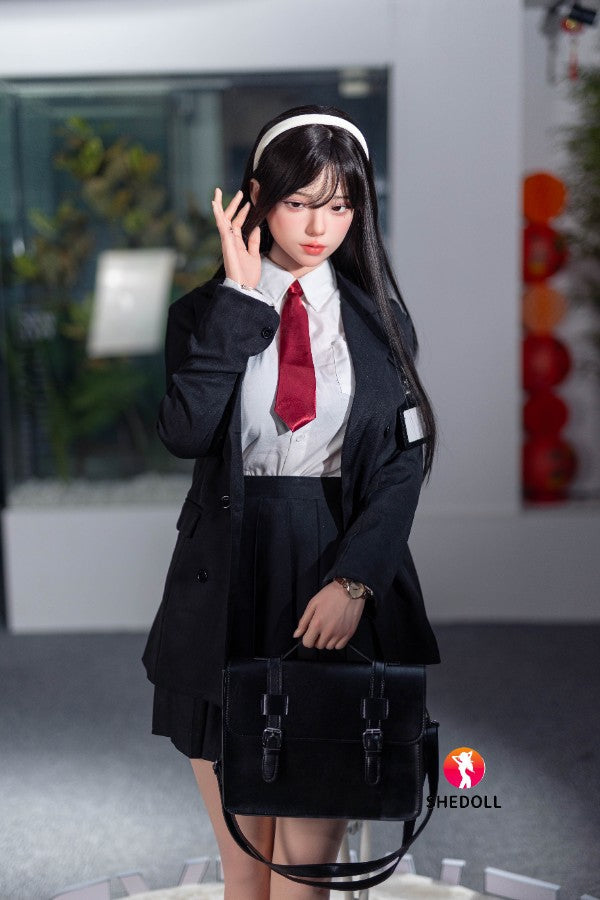 165cm/5ft5 E-cup Silicone Head Cosplay Sex Doll - Guxiaoyu