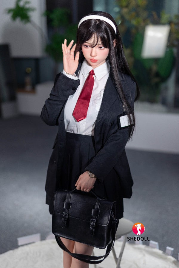 165cm/5ft5 E-cup Silicone Head Cosplay Sex Doll - Guxiaoyu