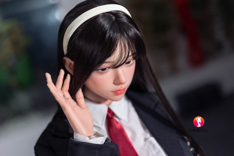 165cm/5ft5 E-cup Silicone Head Cosplay Sex Doll - Guxiaoyu