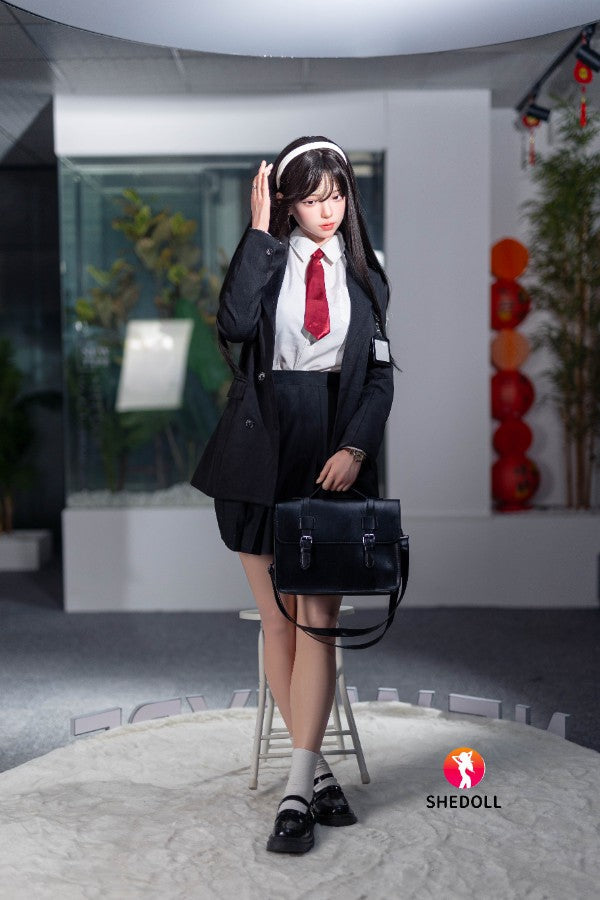 165cm/5ft5 E-cup Silicone Head Cosplay Sex Doll - Guxiaoyu