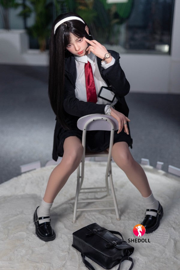 165cm/5ft5 E-cup Silicone Head Cosplay Sex Doll - Guxiaoyu