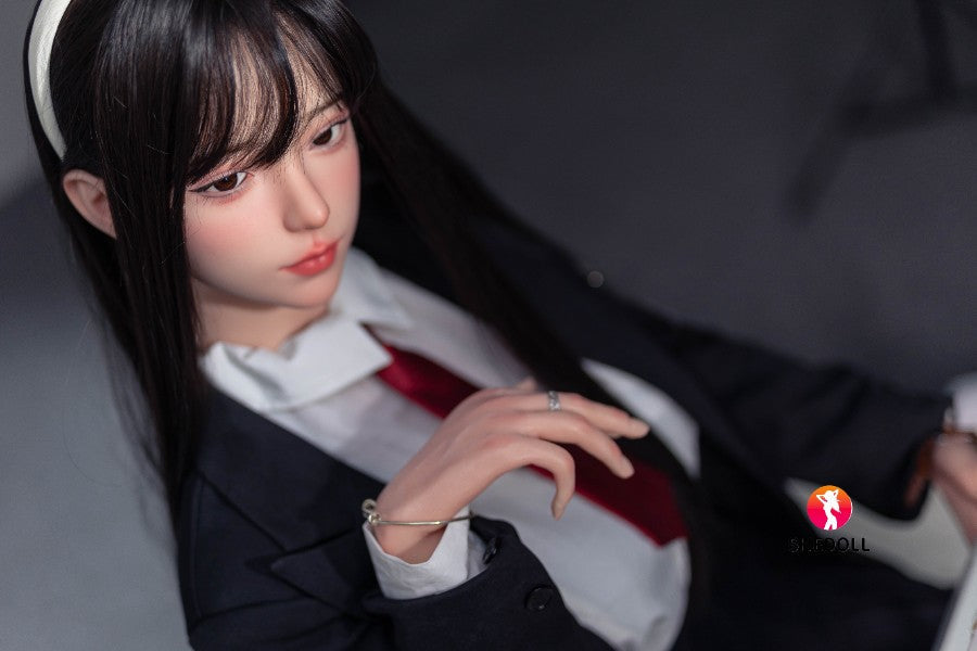 165cm/5ft5 E-cup Silicone Head Cosplay Sex Doll - Guxiaoyu