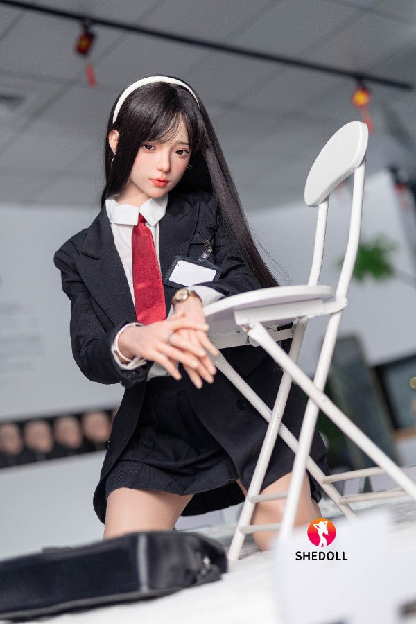 165cm/5ft5 E-cup Silicone Head Cosplay Sex Doll - Guxiaoyu
