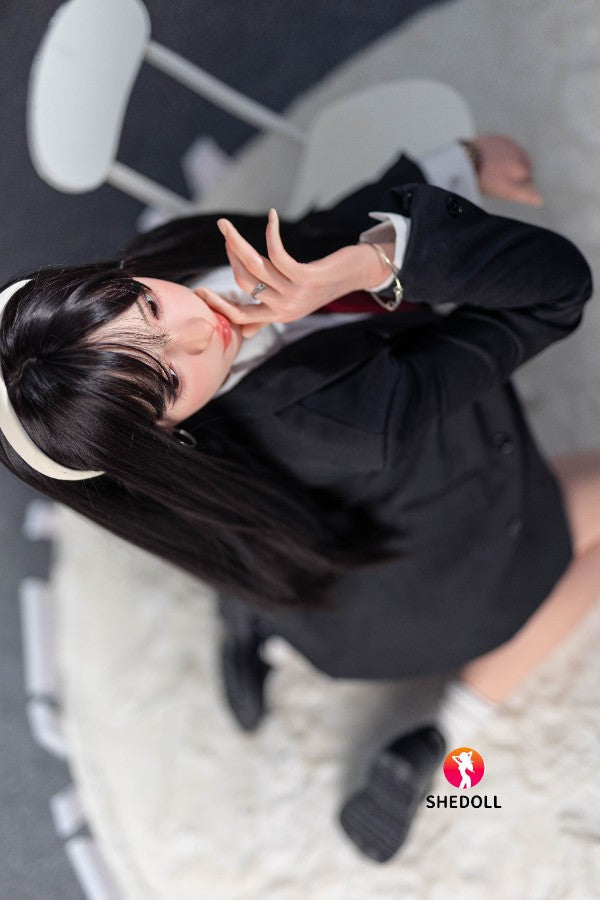 165cm/5ft5 E-cup Silicone Head Cosplay Sex Doll - Guxiaoyu