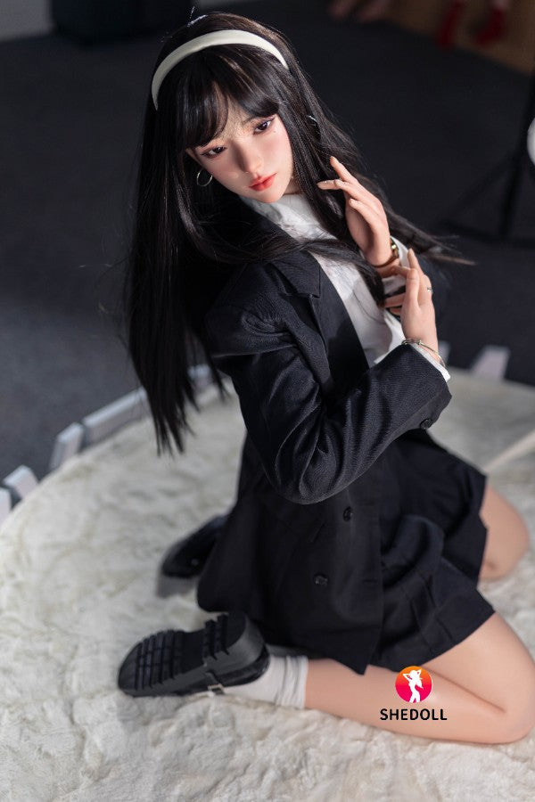 165cm/5ft5 E-cup Silicone Head Cosplay Sex Doll - Guxiaoyu