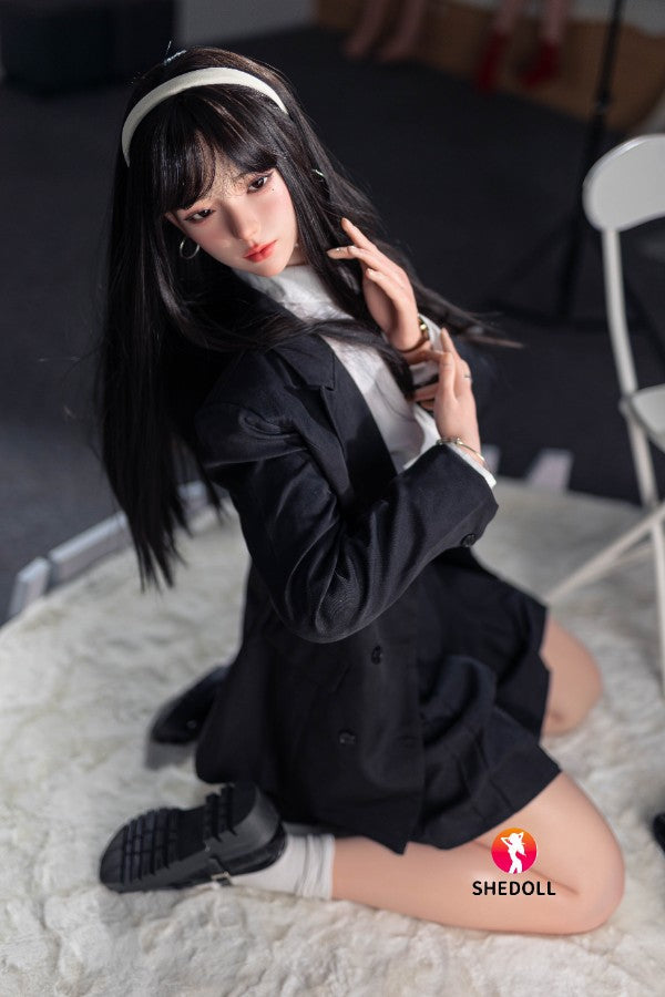 165cm/5ft5 E-cup Silicone Head Cosplay Sex Doll - Guxiaoyu