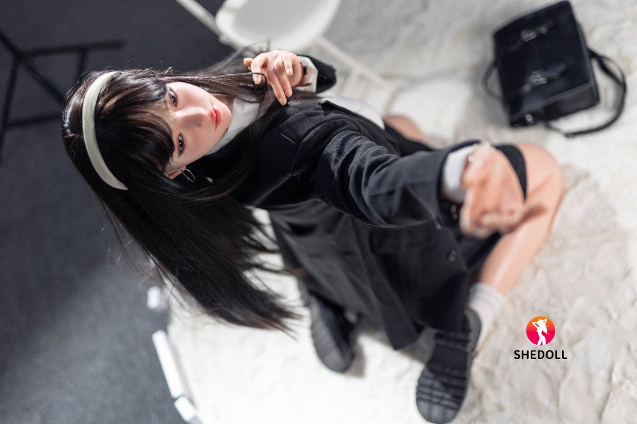 165cm/5ft5 E-cup Silicone Head Cosplay Sex Doll - Guxiaoyu