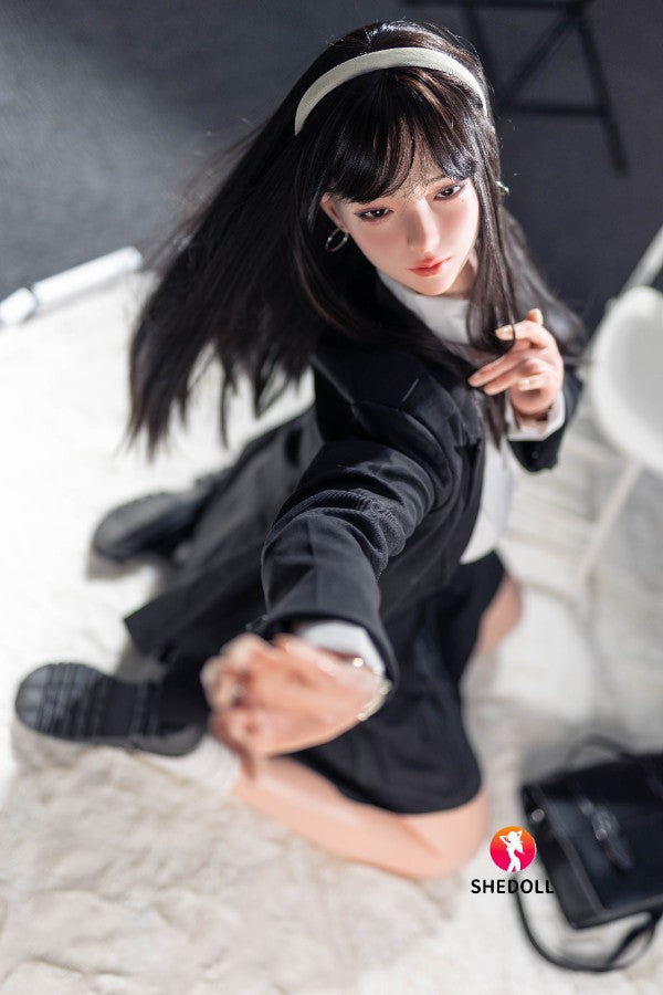 165cm/5ft5 E-cup Silicone Head Cosplay Sex Doll - Guxiaoyu