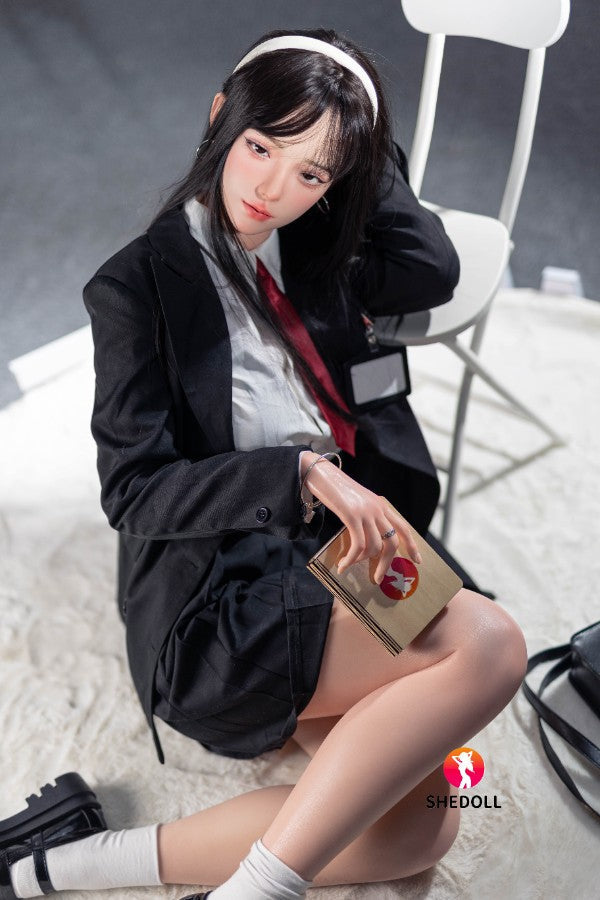 165cm/5ft5 E-cup Silicone Head Cosplay Sex Doll - Guxiaoyu