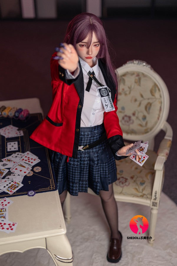 158cm/5ft C-cup Silicone Head Cosplay Love Doll - Chulin