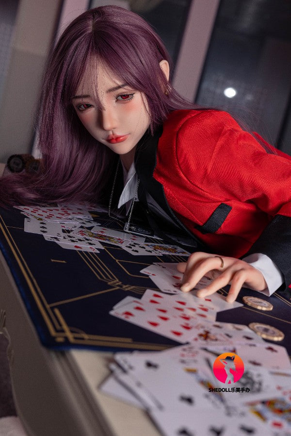 158cm/5ft C-cup Silicone Head Cosplay Love Doll - Chulin