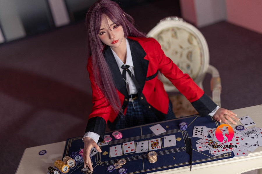 158cm/5ft C-cup Silicone Head Cosplay Love Doll - Chulin