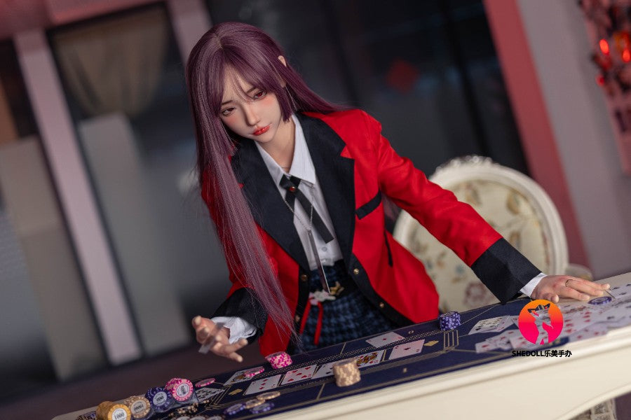 158cm/5ft C-cup Silicone Head Cosplay Love Doll - Chulin