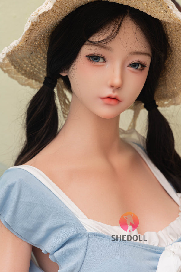 165cm/5ft5 E-cup Silicone Head Sex Doll - Jiangxiaowan