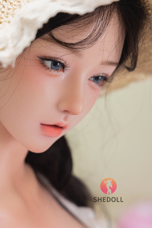 165cm/5ft5 E-cup Silicone Head Sex Doll - Jiangxiaowan