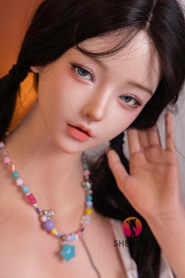 165cm/5ft5 E-cup Silicone Head Sex Doll - Jiangxiaowan