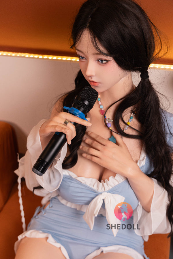 165cm/5ft5 E-cup Silicone Head Sex Doll - Jiangxiaowan