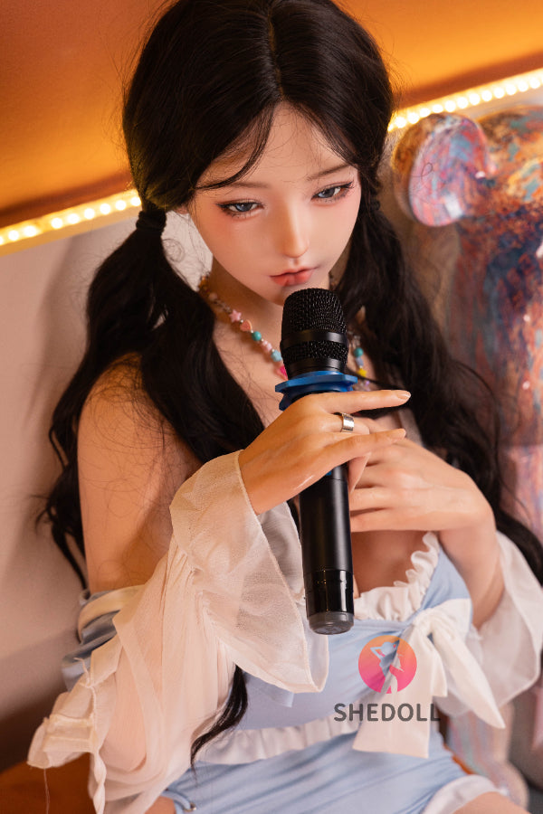 165cm/5ft5 E-cup Silicone Head Sex Doll - Jiangxiaowan