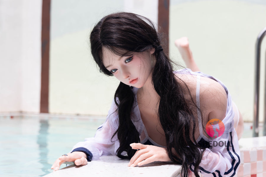 165cm/5ft5 E-cup Silicone Head Sex Doll - Jiangxiaowan