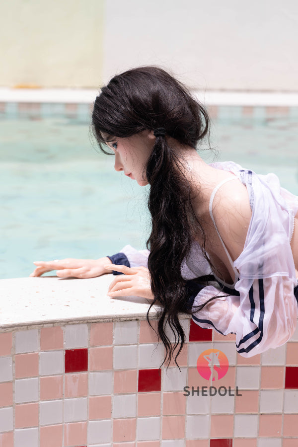 165cm/5ft5 E-cup Silicone Head Sex Doll - Jiangxiaowan