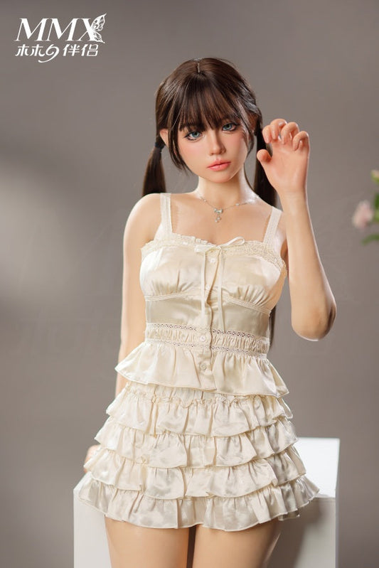 163cm/5ft4 E-Cup Full Silicone Sex Doll - LittleOrange