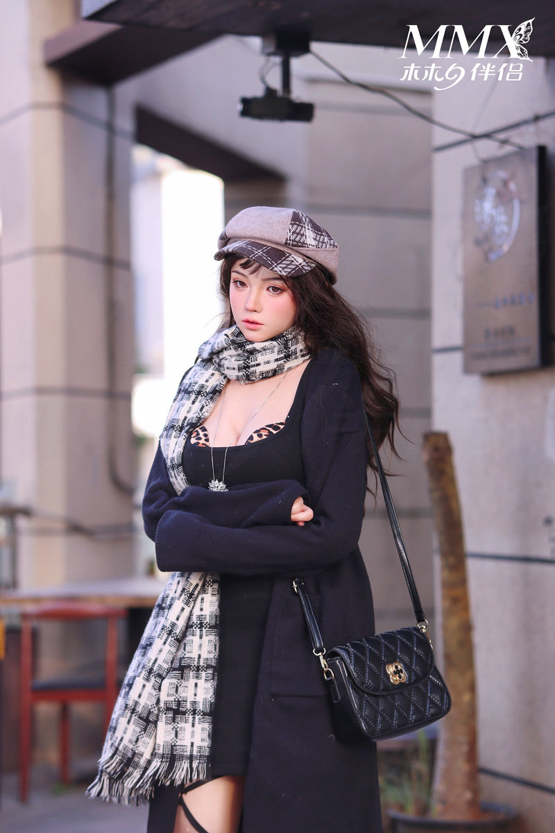 165cm/5ft5 F-Cup Full Silicone Chinese Sex Doll - LittleOrange Indoor