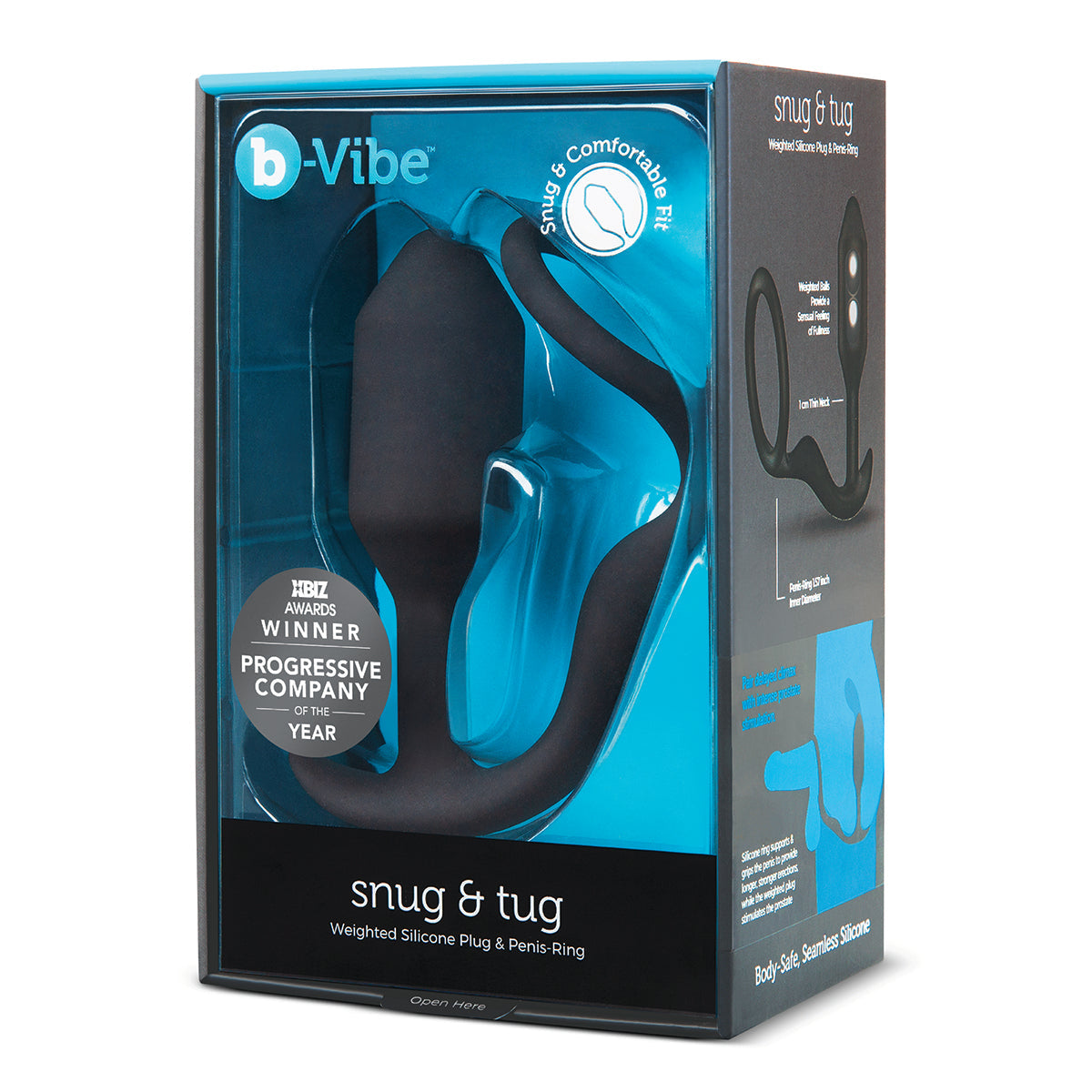 B-Vibe Snug und Tug Ring Plug