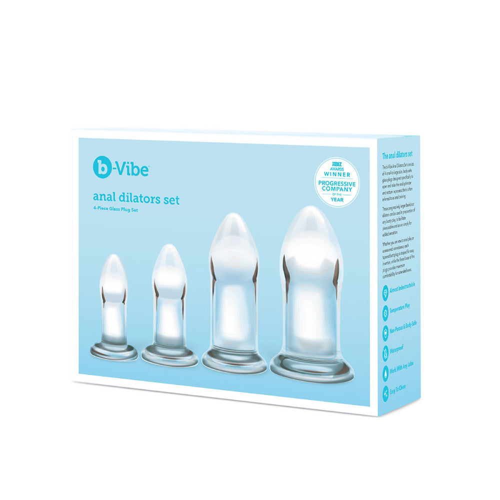 Glass Anal Dilators Set