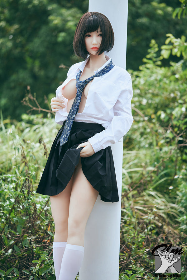 🔹CLM Classic🔹158cm/5ft2 B-Cup Korean Fukada(Uniform) Yellow Skin Sex Doll