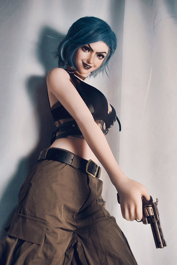 165cm/5ft5 Full Silicone Sex Doll - Kinsley Clark