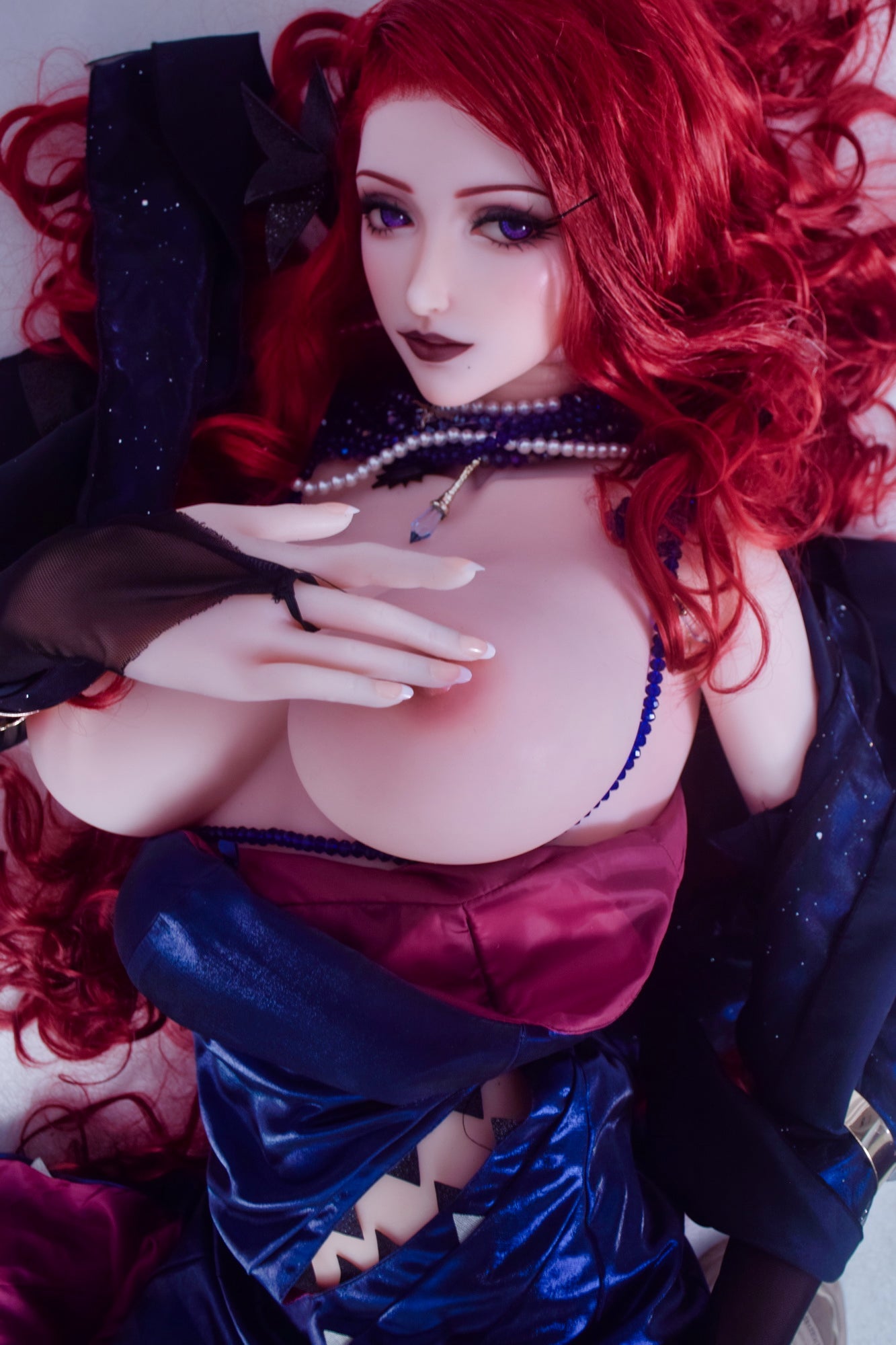 165cm/5ft5 Redhead Big Boobs Anime Silicone Sex Doll - Kikukawa Rei