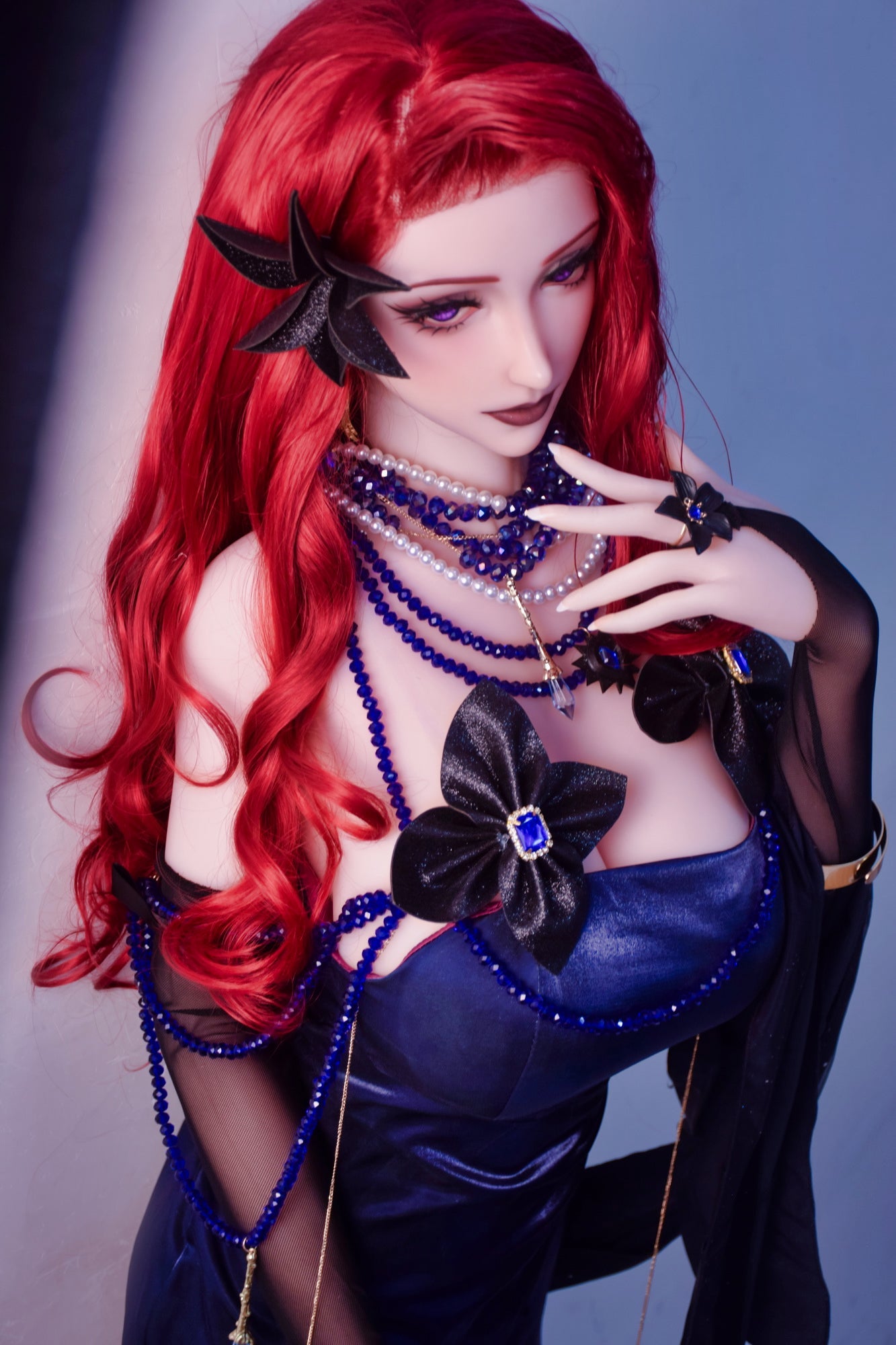 165cm/5ft5 Redhead Big Boobs Anime Silicone Sex Doll - Kikukawa Rei