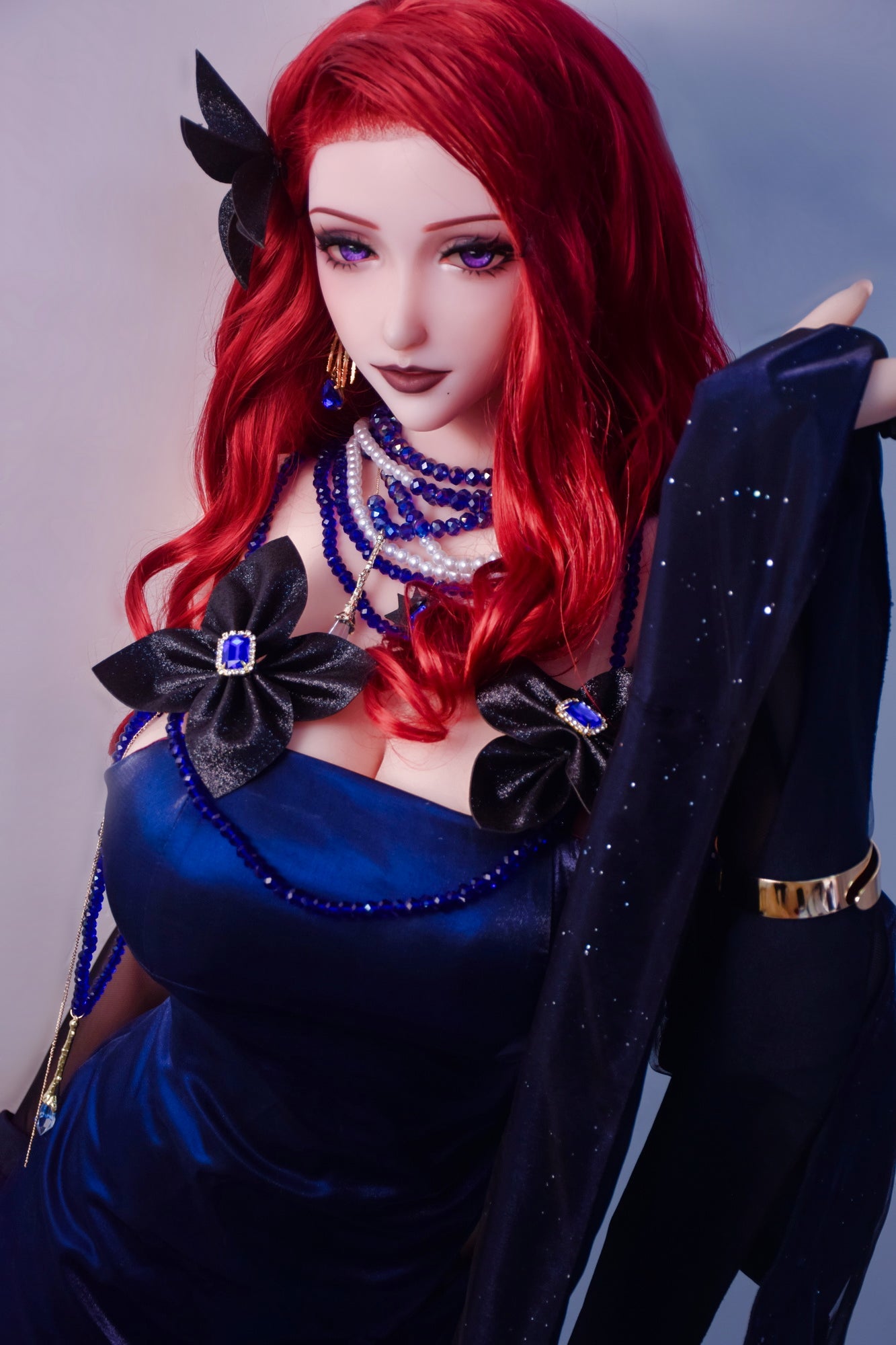 165cm/5ft5 Redhead Big Boobs Anime Silicone Sex Doll - Kikukawa Rei