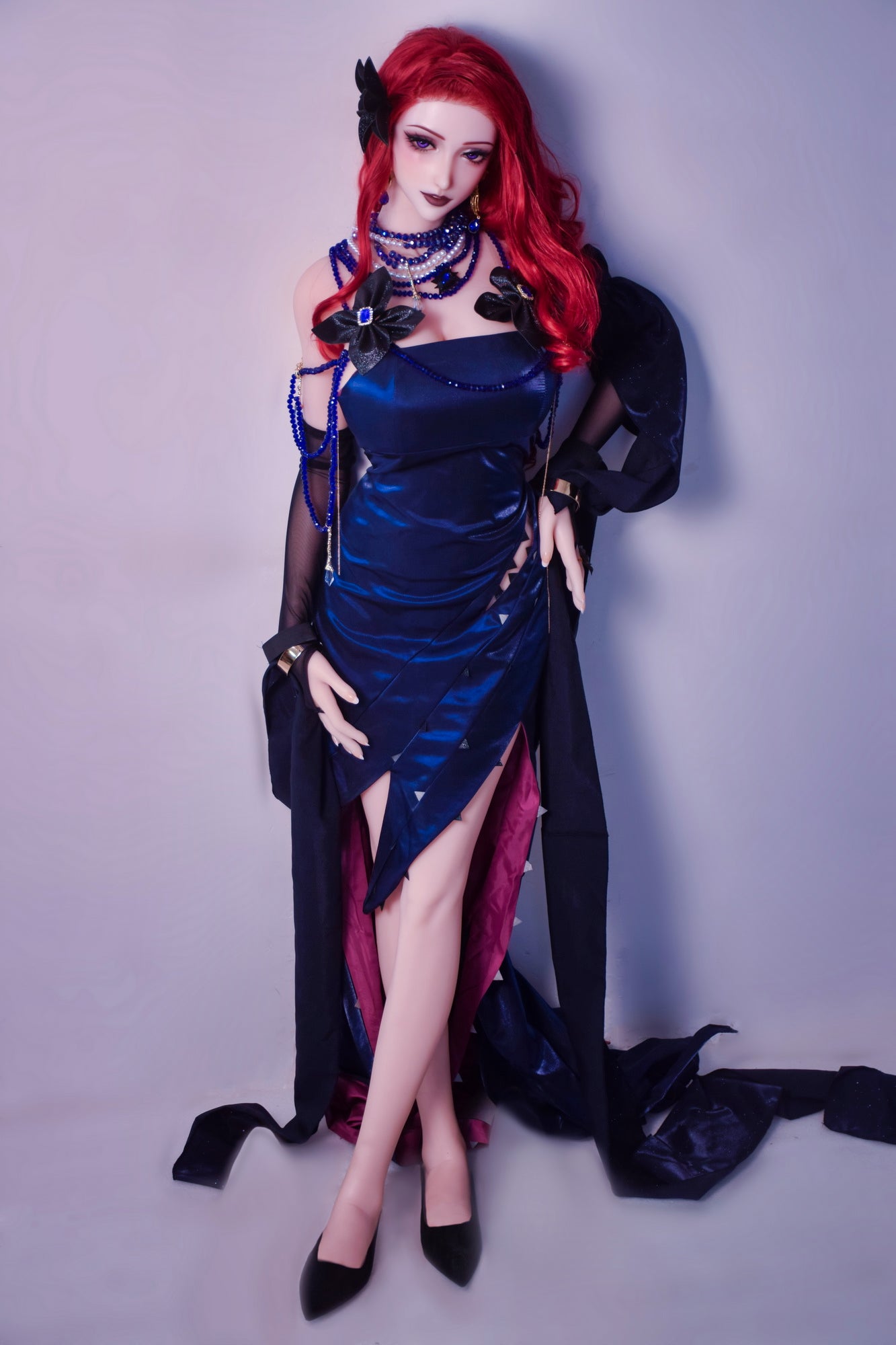 165cm/5ft5 Redhead Big Boobs Anime Silicone Sex Doll - Kikukawa Rei