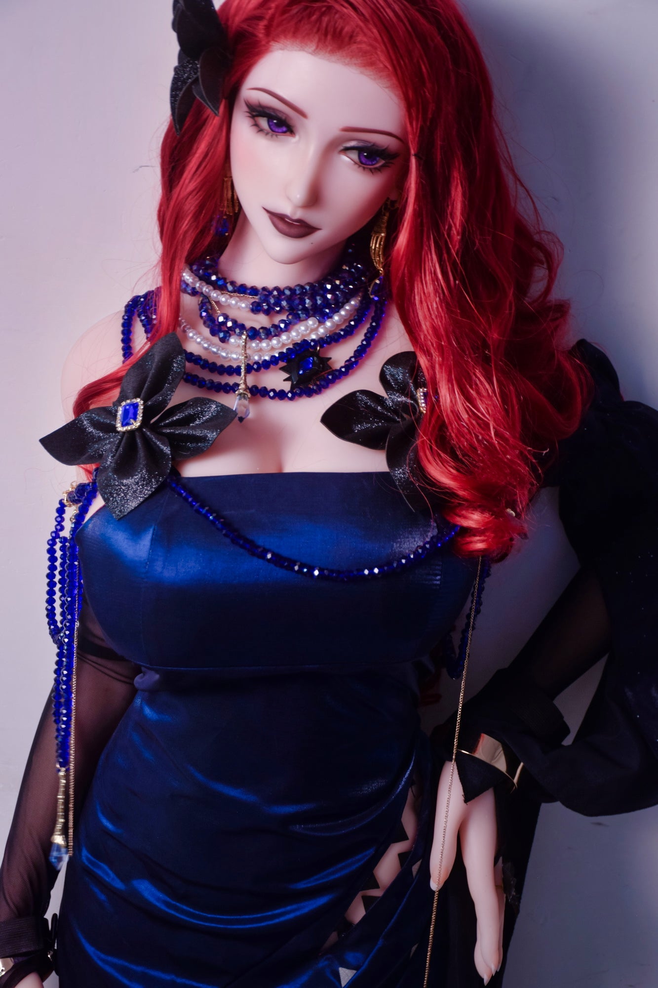 165cm/5ft5 Redhead Big Boobs Anime Silicone Sex Doll - Kikukawa Rei