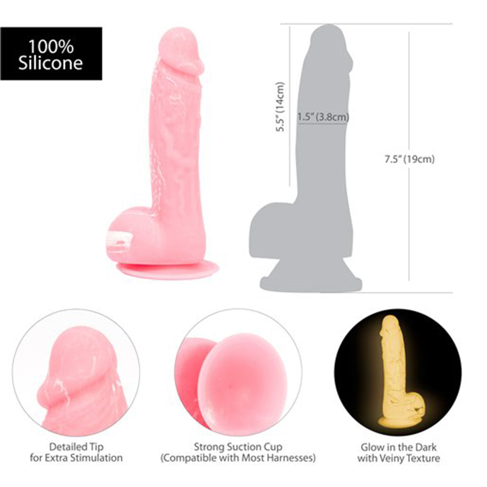 Brandon Glow in the Dark Dildo