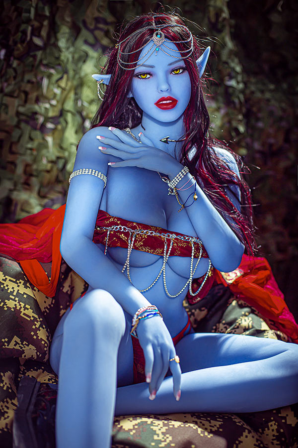 158cm/5ft2 E-cup Sexual Elven Magic Alien Sex Doll - Elicia