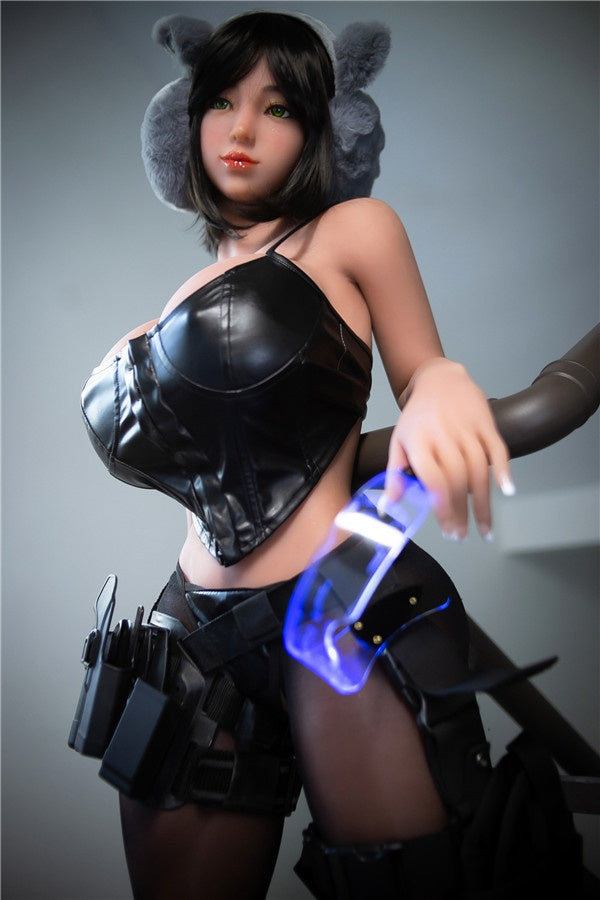 EU In Stock - 153cm/5ft M-cup Huge Boobs Cosplay BBW Sex Doll - Avery
