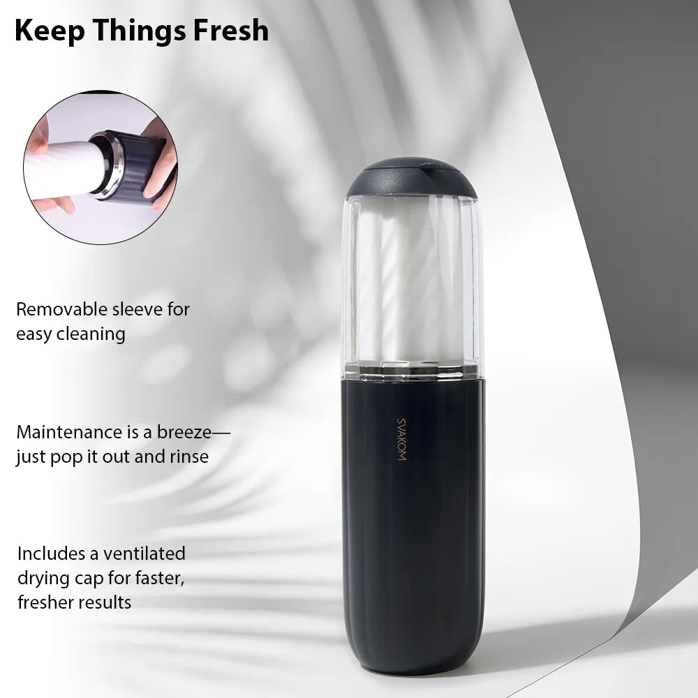 SVAKOM App-controlled Thrusting Male Simulator Masturbator