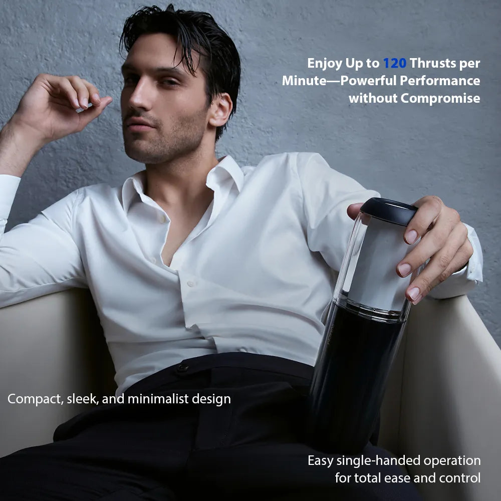 SVAKOM App-controlled Thrusting Male Simulator Masturbator