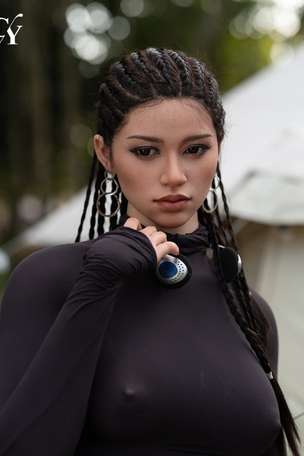 170cm/5ft7 D-Cup Silicone Head Outdoors Sex Doll RST Series - Amber