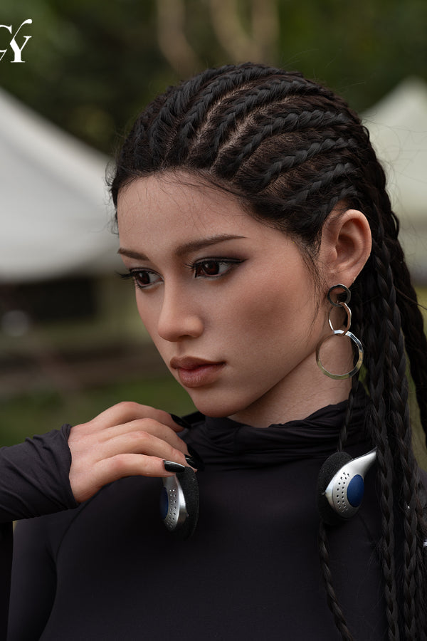 170cm/5ft7 D-Cup Silicone Head Outdoors Sex Doll RST Series - Amber